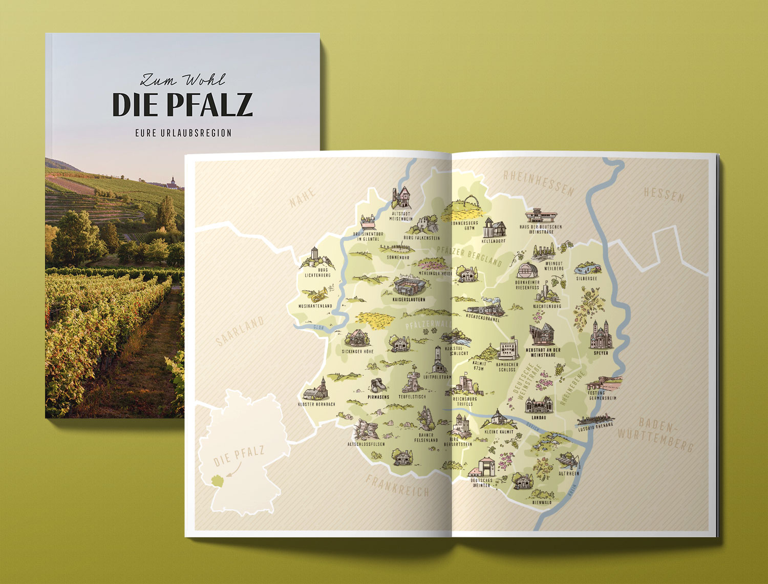 Preview Die Pfalz Imagebroschuere Panoramakarte