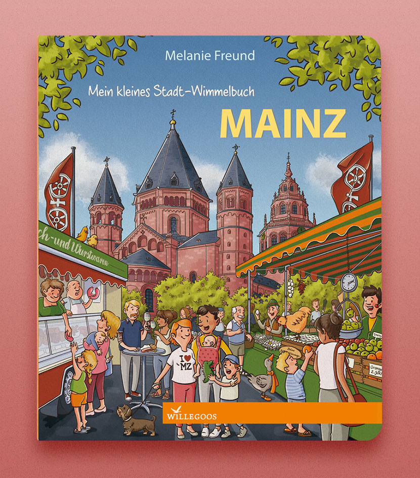 Preview Mein kleines Stadt-Wimmelbuch Mainz